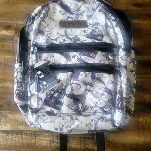 Bioworld Hogwarts Black and White Backpack